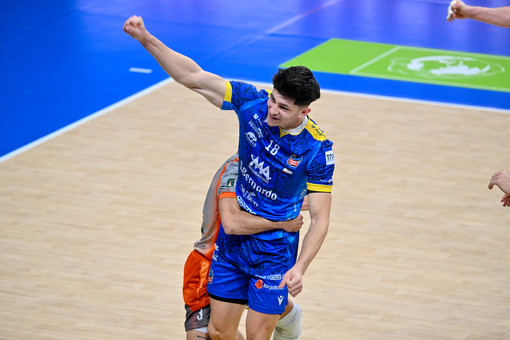 Nathan Feral, strepitoso contro Verona (Foto Danilo Ninotto) Nathan Feral, strepitoso contro Verona (Foto Danilo Ninotto)