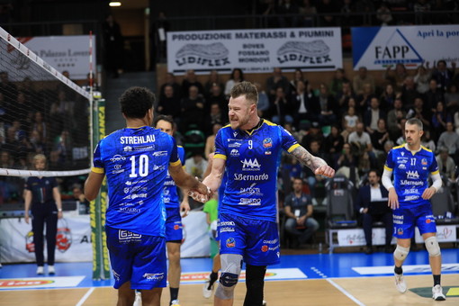 La grinta di Ivan Zaytsev, Mvp della partita con Monza (Foto Beatrice Bramardi)