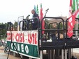 Nelle foto alcuni momenti della manifestazione tenuta in piazza Foro Boario