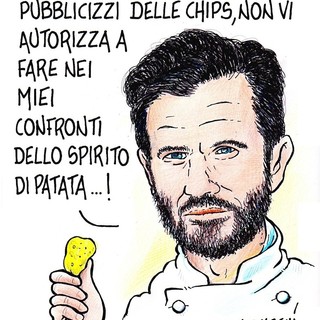 Alta cucina, basse patate: Cracco e l’inaspettato spirito delle chips