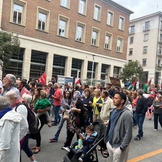 Immagine di un precedente corteo in città
