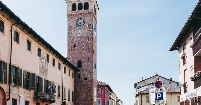 Cherasco in uno scatto di Barbara Guazzone