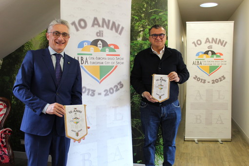 Alba festeggia i dieci anni da Città Europea dello Sport con un nuovo logo e un’intensa stagione di gare ed eventi