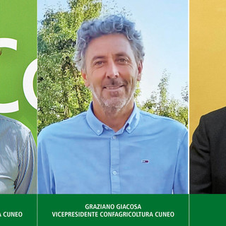Due vicepresidenti per Confagricoltura Cuneo e nuovo presidente dell’Anga
