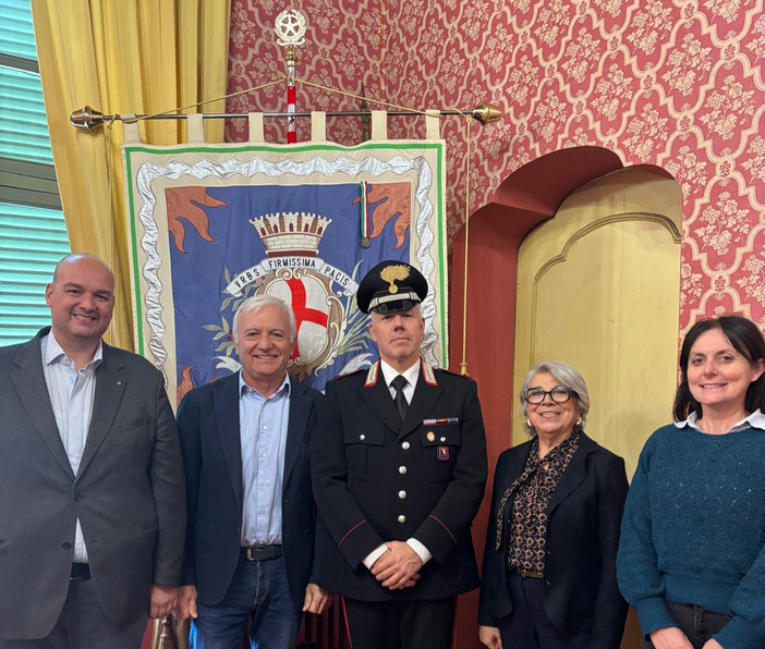 Il benvenuto di Cherasco al nuovo comandante dei Carabinieri Il benvenuto di Cherasco al nuovo comandante dei Carabinieri