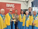 In foto Fulvio Marino in mezzo alla Confraternita della salsiccia di Bra In foto Fulvio Marino in mezzo alla Confraternita della salsiccia di Bra