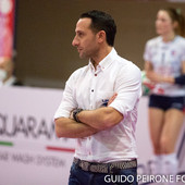 L'allenatore Matteo Bibo Solforati (foto Guido Peirone)