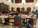 Un'immagine del consiglio provinciale