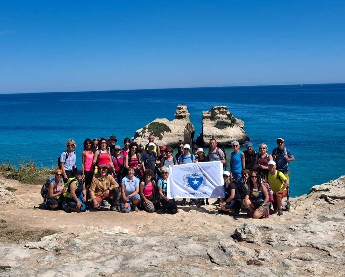 La delegazione albese lungo il cammino del Salento