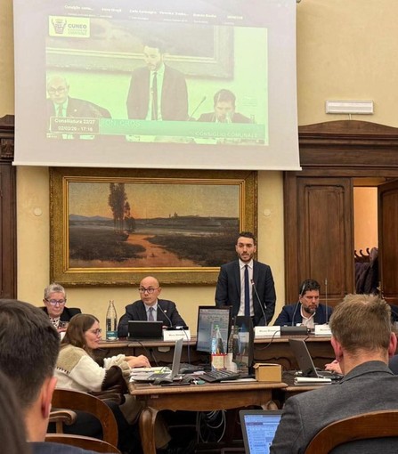 Giovanni Crosetto in Consiglio comunale a Cuneo