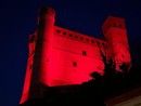 Nuova luce per il Castello di Serralunga: completata l'illuminazione esterna
