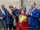 Il presidente della Regione Alberto Cirio con il sindaco Borgna e la presidente Vaschetto (Fotoservizio di Candido Capra)