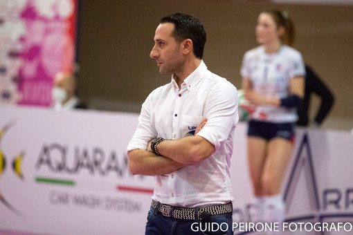L'allenatore Matteo Bibo Solforati (foto Guido Peirone)