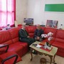 L'imam della Moschea di Alba El Hani Abdelhad insieme a don Domenico Degiorgis, direttore della Caritas albese, durante l'incontro nella sede di Acia Odv