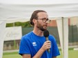 Saluzzo; cerimonia di commemorazione dell'Olimpic Calcio per Rasmane Ouedraogo