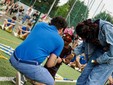 Saluzzo; cerimonia di commemorazione dell'Olimpic Calcio per Rasmane Ouedraogo