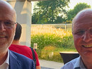 Il direttore di Ascom Bra, Luigi Barbero e il fondatore di Tesisquare, Giuseppe Pacotto