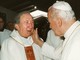 Don Giussani con Papa Wojtyła