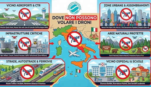 Droni, agricoltura e cambiamento climatico: a Saluzzo le nuove frontiere del volo sicuro
