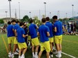 Saluzzo; cerimonia di commemorazione dell'Olimpic Calcio per Rasmane Ouedraogo