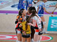 La Honda Cuneo Granda Volley in azione (foto di Danilo Ninotto)