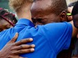Saluzzo; cerimonia di commemorazione dell'Olimpic Calcio per Rasmane Ouedraogo