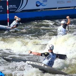 CANOA / Argento mondiale per Dennis Fina nella prova a squadre del C1 Junior
