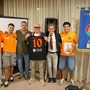 Nella foto, da sinistra: Alberto Solaro (preparatore dei portieri), Fabio Montauro (esterno), Herman Patanè (allenatore) e Marco Caccialupi (DG) Nella foto, da sinistra: Alberto Solaro (preparatore dei portieri), Fabio Montauro (esterno), Herman Patanè (allenatore) e Marco Caccialupi (DG)