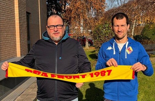 Il ds Menicucci con mister Mortara