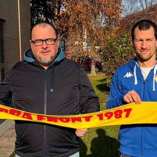 Il ds Menicucci con mister Mortara Il ds Menicucci con mister Mortara