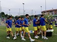 Saluzzo; cerimonia di commemorazione dell'Olimpic Calcio per Rasmane Ouedraogo - foto Paola Ravazzi