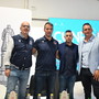 Da sx: il DS Brugiafreddo, Matteo Battocchio, il DG Bima e il presidente di Lagnasco Group Fabrizio Garello Da sx: il DS Brugiafreddo, Matteo Battocchio, il DG Bima e il presidente di Lagnasco Group Fabrizio Garello