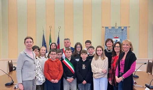 L'intero Consiglio Comunale dei Ragazzi