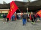 Il presidio dei lavoratori di fronte all'ex Ilva di Racconigi Il presidio dei lavoratori di fronte all'ex Ilva di Racconigi