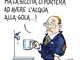 Riflessioni sulla siccità nella vignetta di Danilo Paparelli