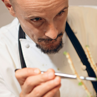 Enrico Crippa, chef del ristorante "Piazza Duomo"