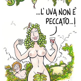 La vignetta di Paparelli dedicata alla vendemmia
