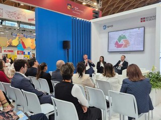 Alcuni momenti dell'Ente Turismo Langhe Monferrato Roero al TTG di Rimini