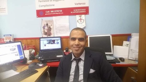 Abdelkhalek Elbounadi, presidente dell'Associazione Culturale Immigrati Alba Abdelkhalek Elbounadi, presidente dell'Associazione Culturale Immigrati Alba