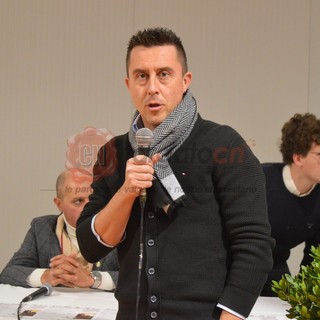 Il sindaco Nicola Schellino e gli altri relatori della presentazione