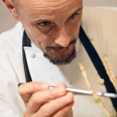 Enrico Crippa, chef del ristorante "Piazza Duomo"