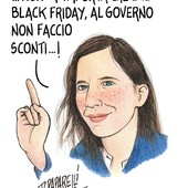 Il Black Friday del Governo nella vignetta di Danilo Paparelli