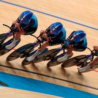 CICLISMO / Elisa Balsamo si tinge d’argento ai Mondiali su pista: il quartetto azzurro battuto solamente dalla Gran Bretagna CICLISMO / Elisa Balsamo si tinge d’argento ai Mondiali su pista: il quartetto azzurro battuto solamente dalla Gran Bretagna