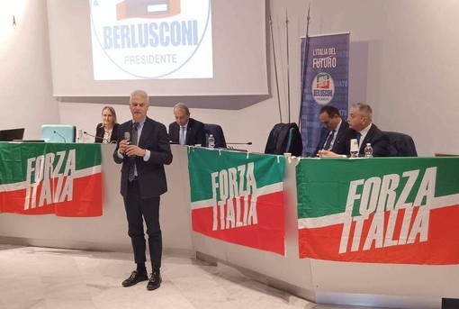 L'intervento di Zangrillo al congresso provinciale cuneese di Forza Italia del 2024
