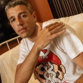 Fabio &quot;Shame&quot; Errico in una foto scattata il primo giorno di freestyle - foto: Instagram