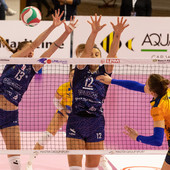 Un attacco di Veronica Taborelli nel match disputato all'andata (foto Guido Peirone) Un attacco di Veronica Taborelli nel match disputato all'andata (foto Guido Peirone)