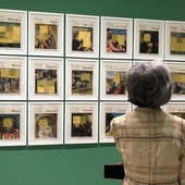 La carta dorata dei Ferrero Rocher diventa arte, riscoprendo i Maestri del Colore
