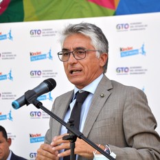 L'ex sindaco albese Carlo Bo