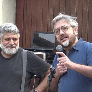 Rocco Tanica insieme a Max Bellarosa