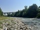 Il fiume Stura in secca nei pressi del capoluogo
